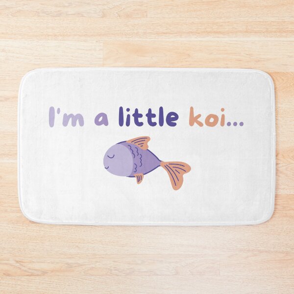 Item preview, I'm a little koi... - Fish Design - Animal Puns designed and sold by ShakePoD.