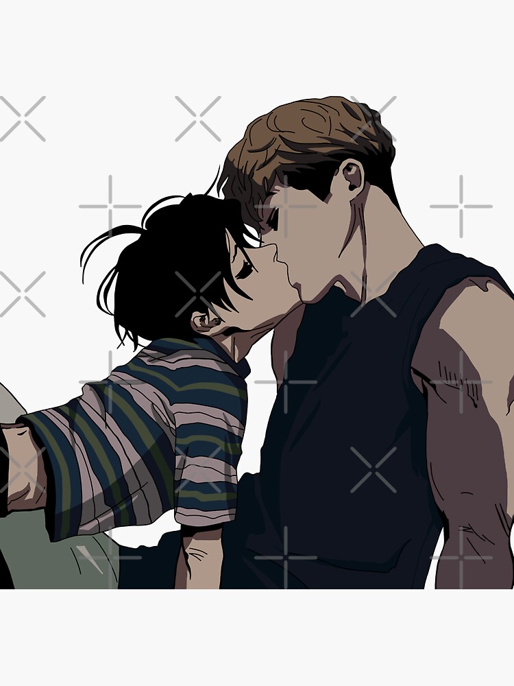 Killing Stalking Sticker for Sale by vs-art-shop