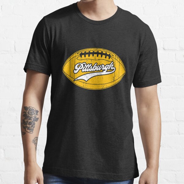 Men's NFL Pro Line Black Pittsburgh Steelers Hometown Collection T-Shirt