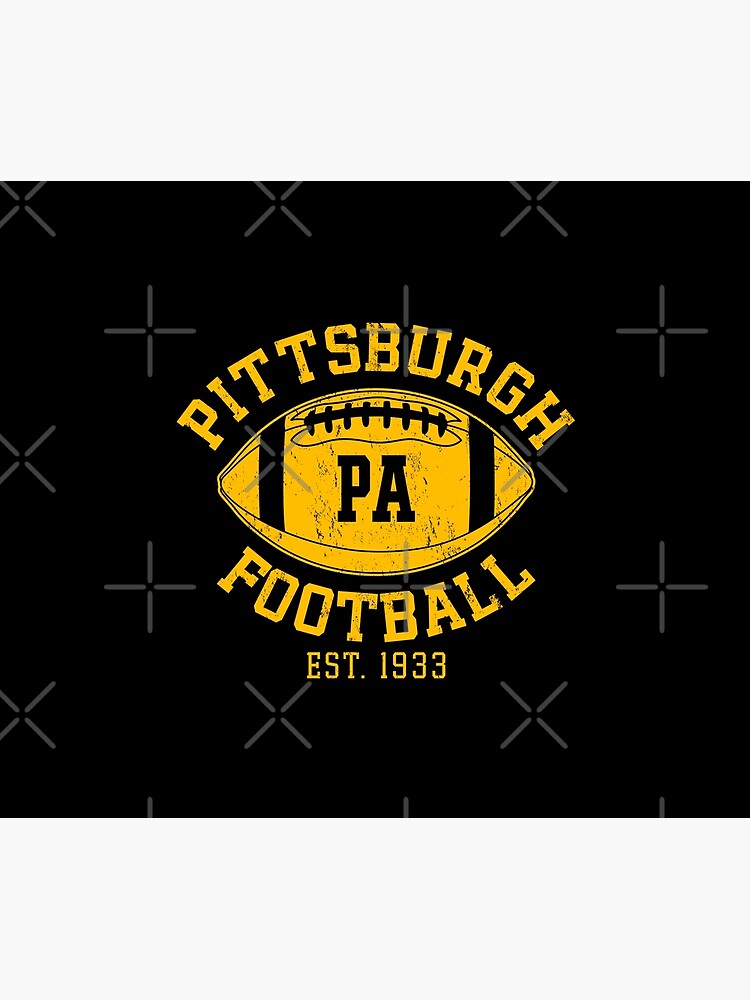 Pittsburgh Steelers 1966 Vintage Print Shower Curtain by Big 88 Artworks -  Pixels Merch