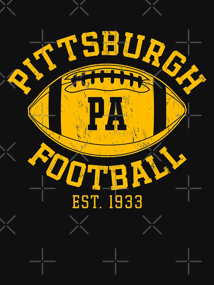 Vintage Pittsburgh Retro Steelers Football Team Pennsylvania Skyline Sport  Lover Gift For Fan Poster for Sale by BransonArt