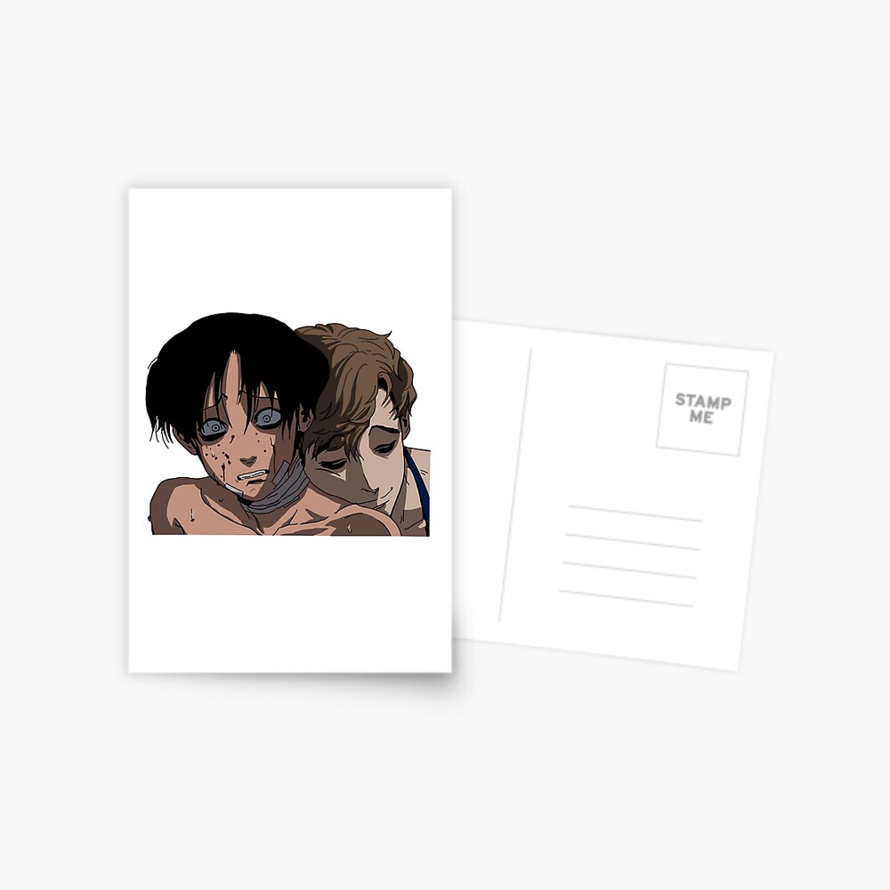 Killing Stalking Postcard for Sale by clqkiurz