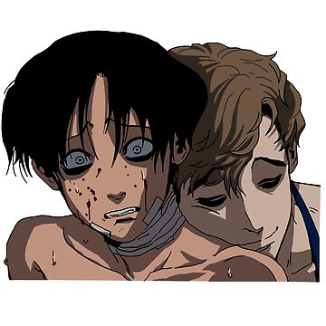 Killing Stalking - Sangwoo I'm Not Gay  Laptop Skin for Sale by