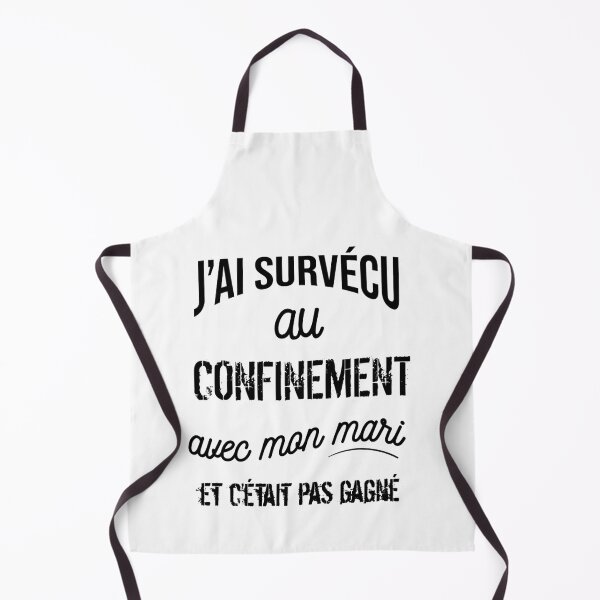 Item preview, I survived confinement with my husband designed and sold by Catcrea.