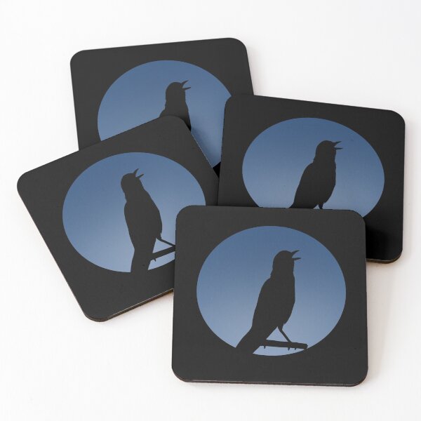 Item preview, Black bird silhouette  designed and sold by irmasarts.