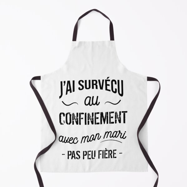 Item preview, I survived confinement with my husband designed and sold by Catcrea.