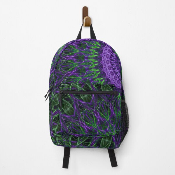 Item preview, Violet and neon green mandala designed and sold by JBlaminsky.