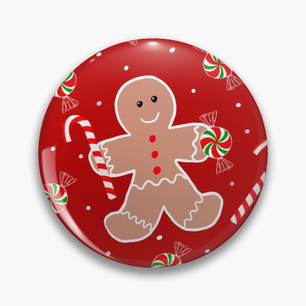 Item preview, Gingerbread man with Christmas Candy designed and sold by Lynette's Handpainted Designs.
