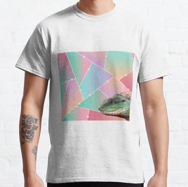 Geometric Pattern Chinese Water Dragon Classic T-Shirt