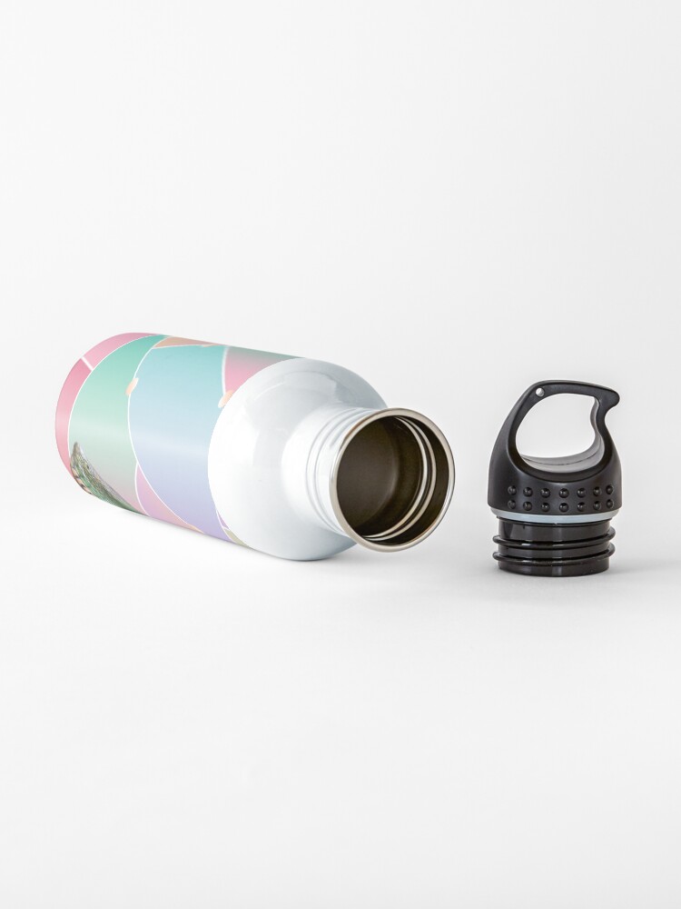 Alternate view of Geometric Pattern Chinese Water Dragon Water Bottle