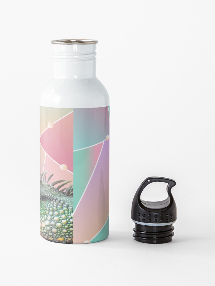 Alternate view of Geometric Pattern Chinese Water Dragon Water Bottle