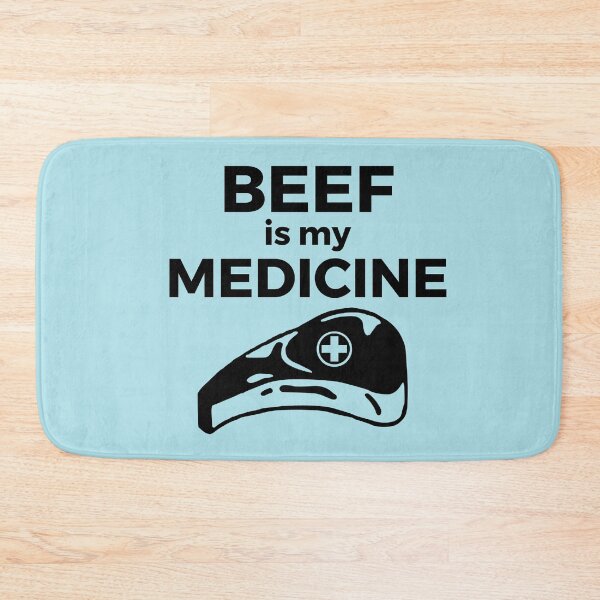 Item preview, Beef is my medicine designed and sold by PurrfectCorner.