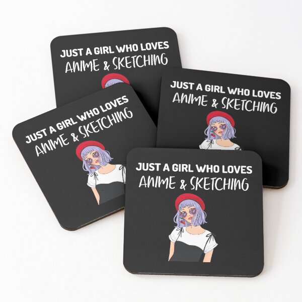 Item preview, Just A Girl Who Loves Anime And Sketching  designed and sold by jacks-tees.