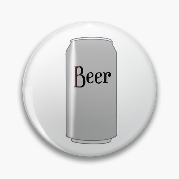 Item preview, Simple beer can drawing  designed and sold by IzzeMK.