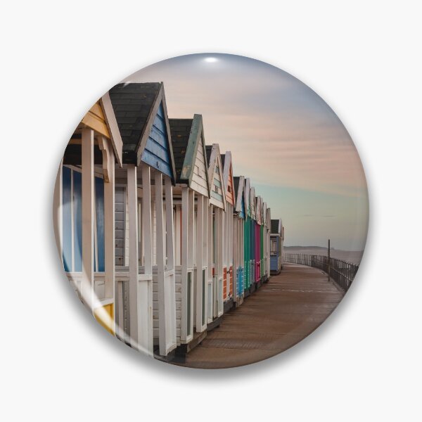 Artikelvorschau, Southwold Beach Huts im Morgengrauen entworfen und verkauft von dp-images.