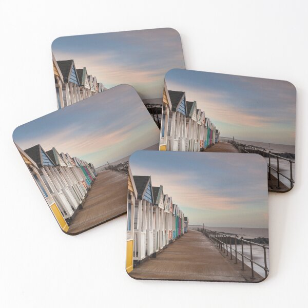 Item preview, Southwold Beach Huts at Dawn designed and sold by dp-images.