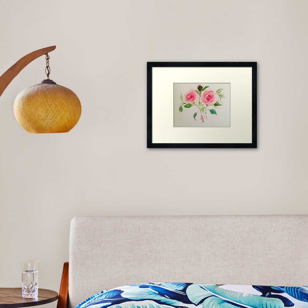 Item preview, Framed Art Print designed and sold by rb-angiempaints.