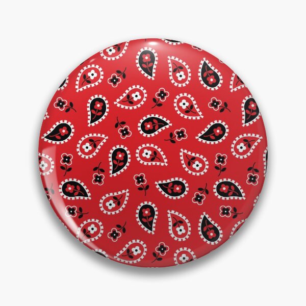 Item preview,  Seamless red bondana patterns graphic designed and sold by Openspace2020.