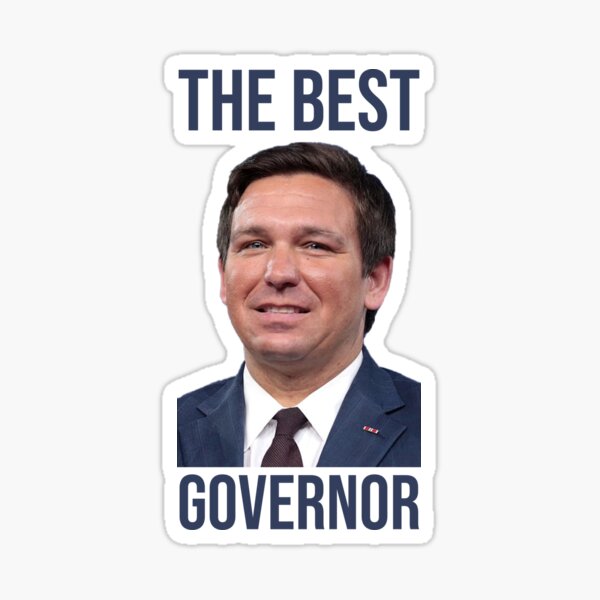 The Best Governor In the USA! Sticker