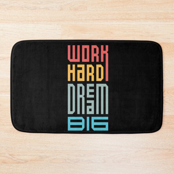 Item preview, Work Hard Dream Big designed and sold by SiddharthaMoon.