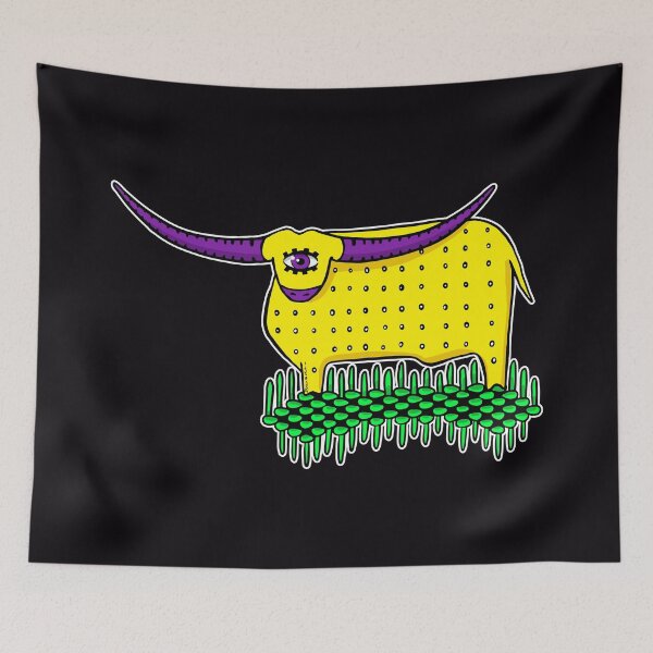 Item preview,  yellow bull designed and sold by DykaMavka.