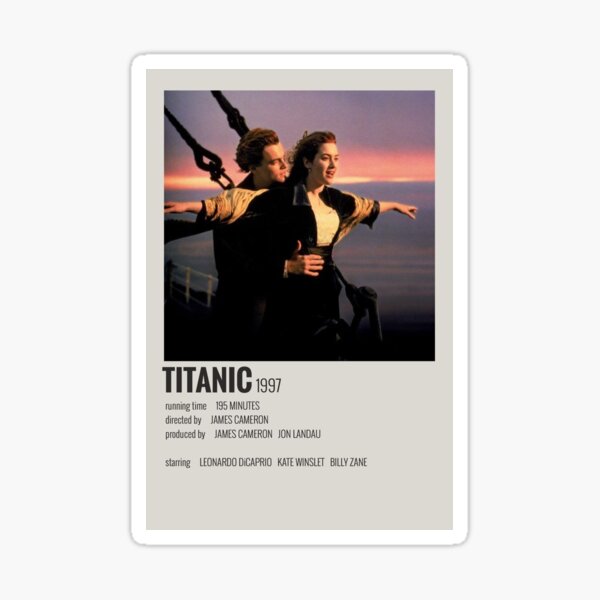 Affiche du film Titanic Sticker