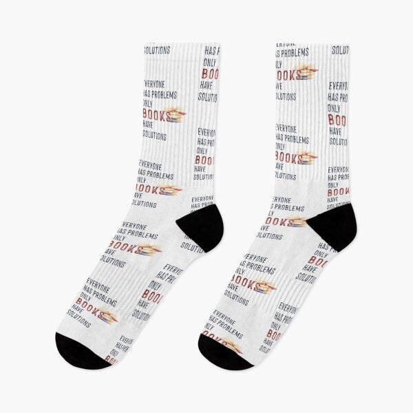 Item preview, Everyone Has Problems Only Books Have Solutions designed and sold by SmartStyle.