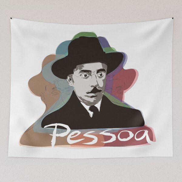 Item preview, Portrait of Fernando Pessoa designed and sold by Emi Yañez.