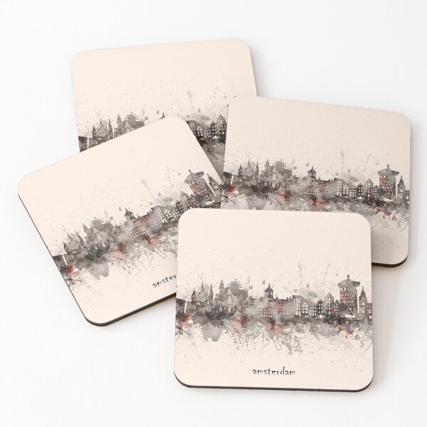 Item preview, amsterdam skyline designed and sold by BekimART2.