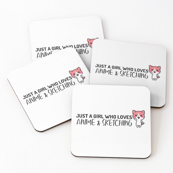 Item preview, Just A Girl Who Loves Anime And Sketching  designed and sold by jacks-tees.
