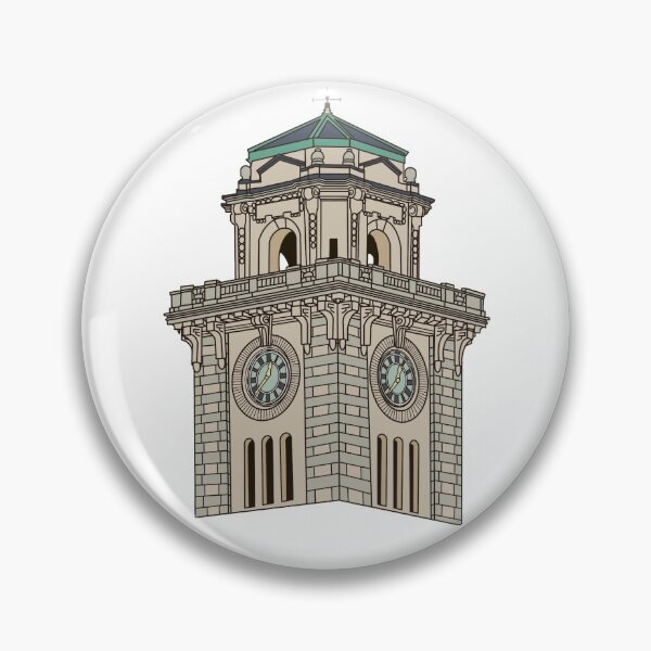 Item preview, Naval Academy Mahan Clock Tower designed and sold by hollywhoart.