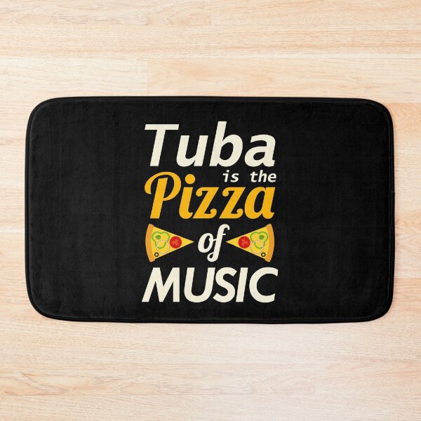 Item preview, Tuba Marching Band Player Musical Instrument Pizza Funny Saying Gift designed and sold by TastefulTees.