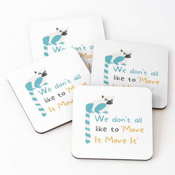 Item preview, We Don't Move It Move It - Animal Puns designed and sold by ShakePoD.