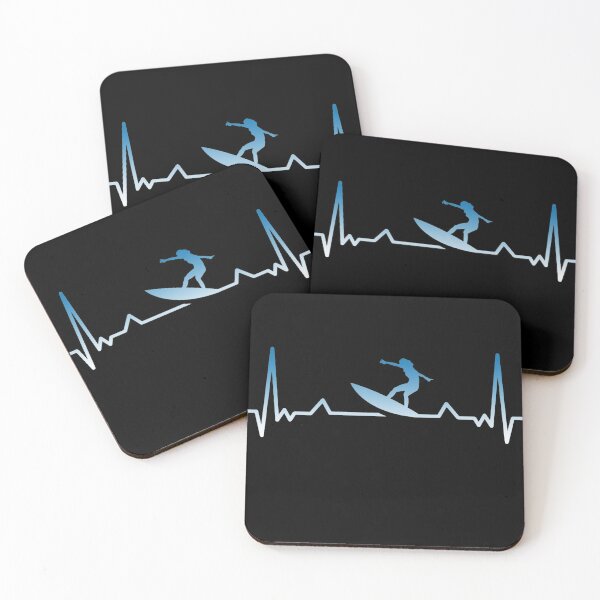 Item preview, SURFING HEARTBEAT designed and sold by designedtoyou.