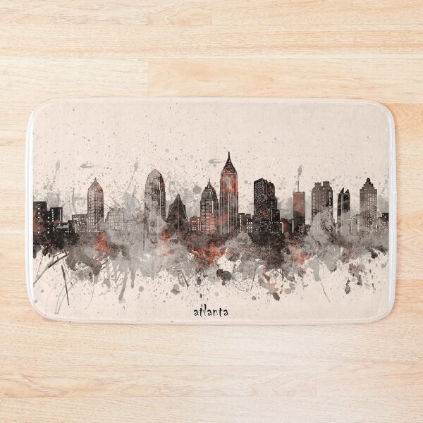 Item preview, atlanta skyline designed and sold by BekimART2.