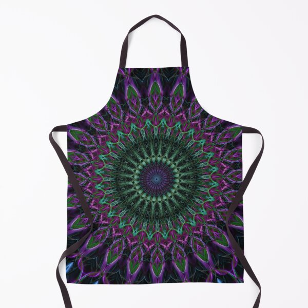Item preview, Plum and malachite mandala designed and sold by JBlaminsky.
