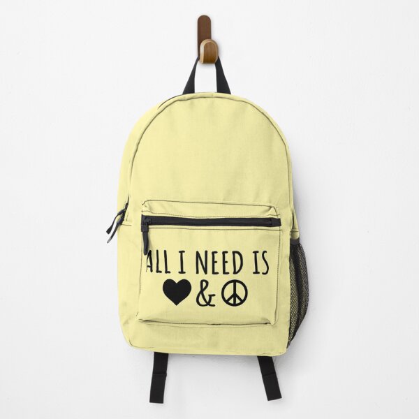 Item preview, All I Need Is Love And Peace Heart Sign Peace & Love is All I Need designed and sold by peachyline.