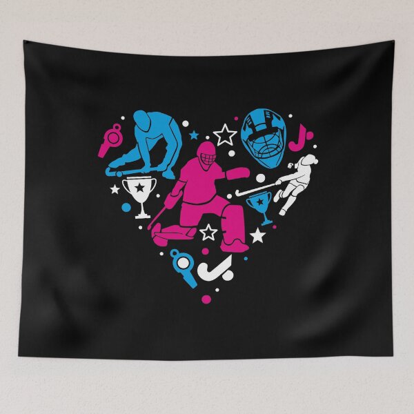 Item preview, Hockey heart designed and sold by hookfreaks.