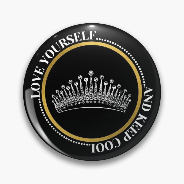 Item preview, Love Yourself And Keep Cool Crown designed and sold by Feyart.