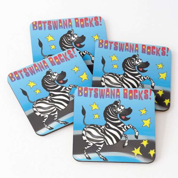 Item preview, Botswana Rocks! Zebra designed and sold by Ama Page.