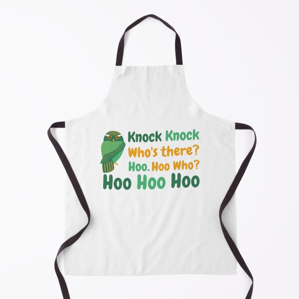Item preview, Knock Knock Hoo's There? - Owl - Animal Puns designed and sold by ShakePoD.