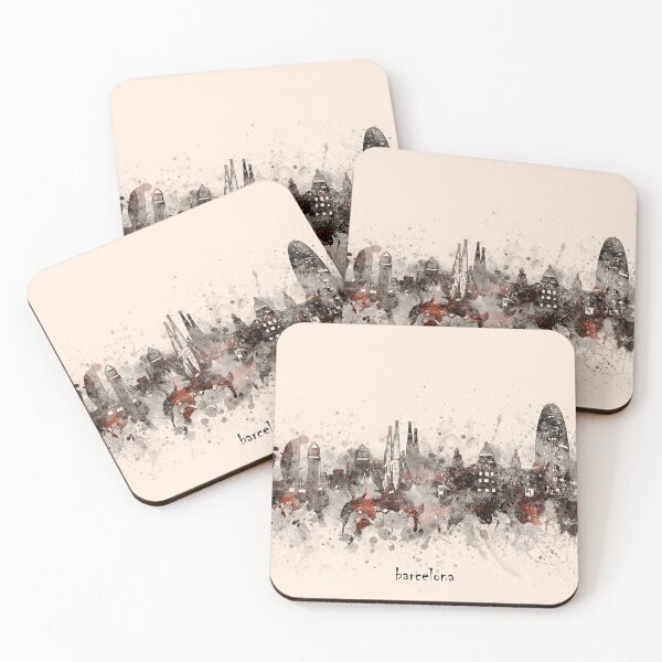 Item preview, barcelona skyline designed and sold by BekimART2.