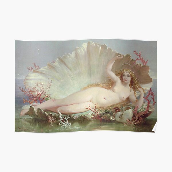 THE BIRTH OF VENUS - HENRY COURTNEY SELOUS Poster
