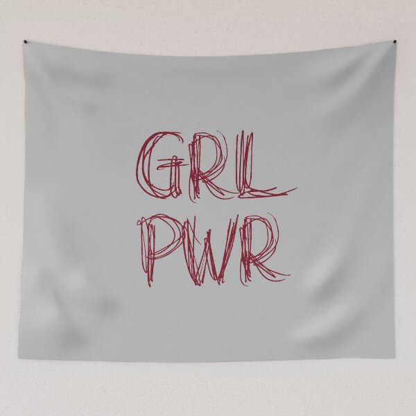 Item preview, Girl Power, burgundy designed and sold by perezzzoso.