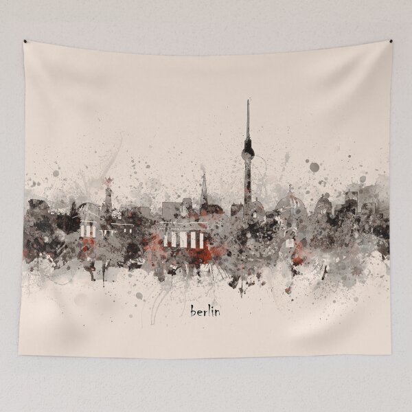 Item preview, berlin skyline designed and sold by BekimART2.
