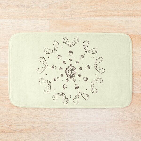 Item preview, Pinecone Seedling Mandala designed and sold by maeeflows.