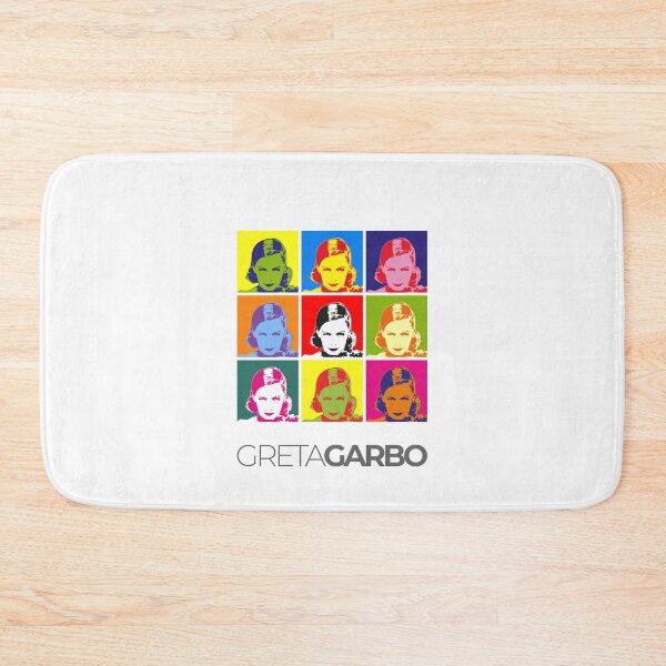 Item preview, Greta Garbo pop-art portrait poster designed and sold by CMYKStudio.