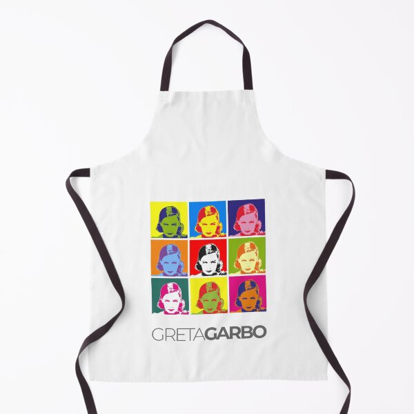Item preview, Greta Garbo pop-art portrait poster designed and sold by CMYKStudio.