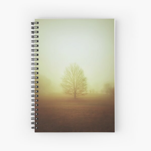 autumn fog Spiral Notebook