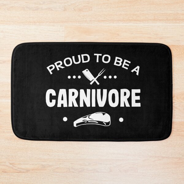 Item preview, Pround to be a a carnivore black and white designed and sold by PurrfectCorner.